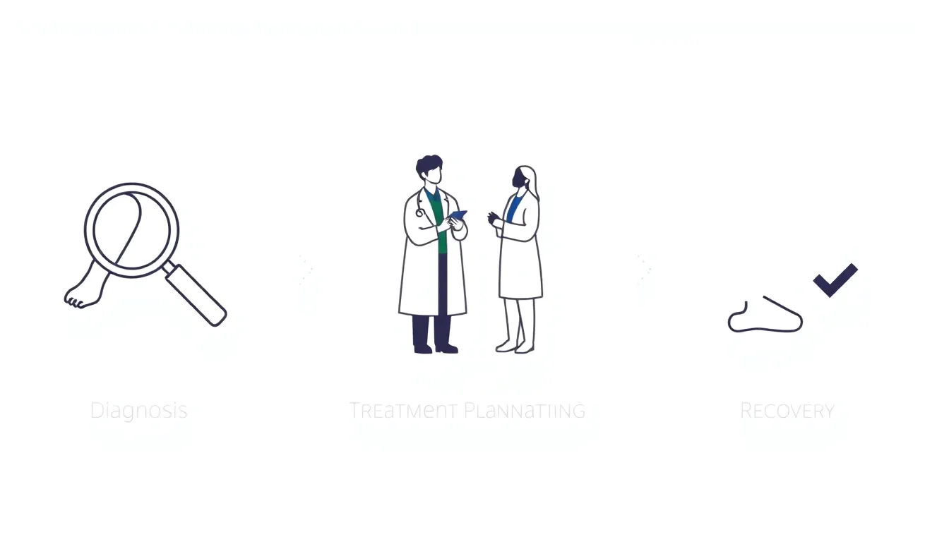 Ablauf der Beinthrombose Behandlung