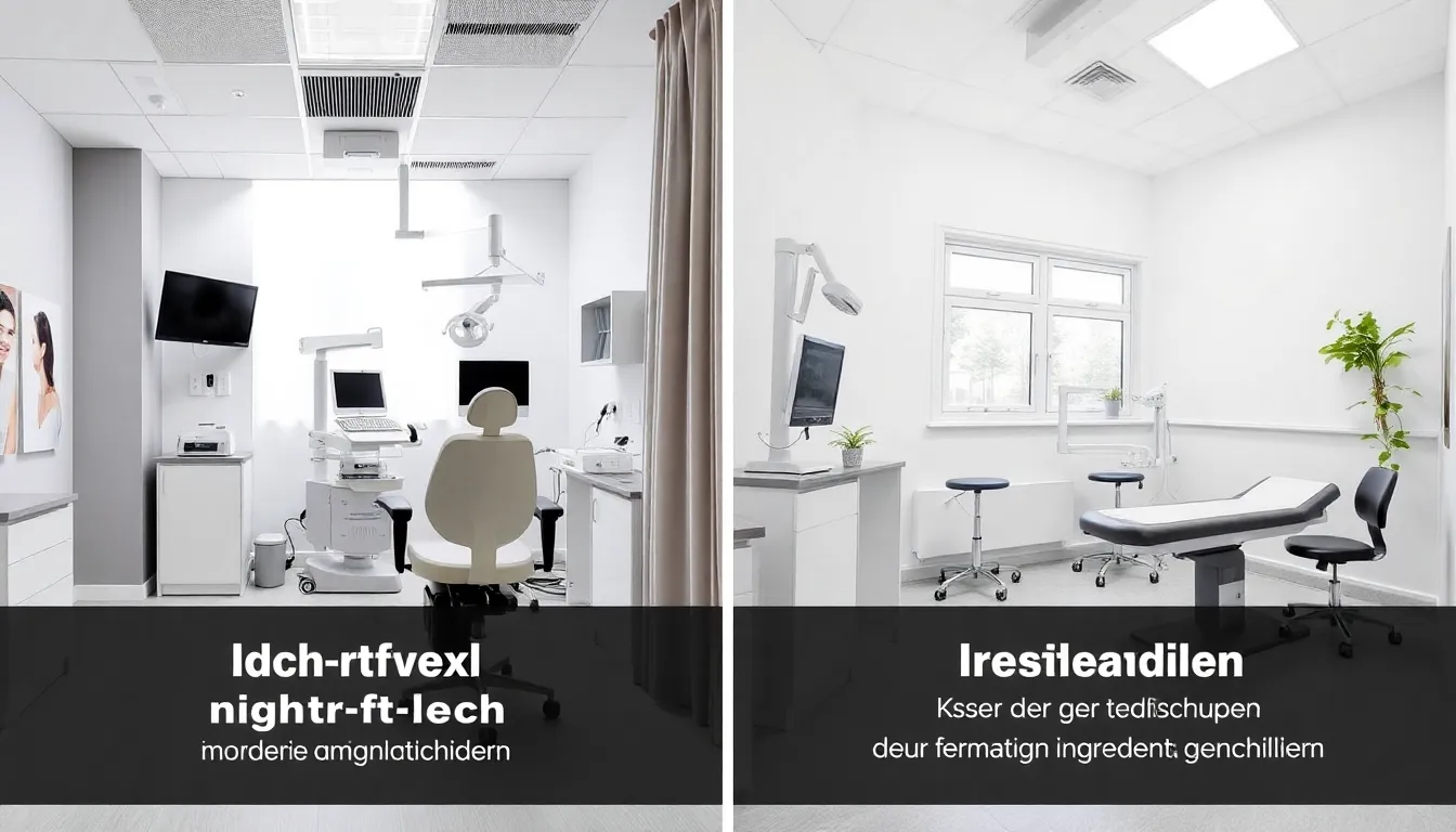 Vergleich moderne Venenpraxis vs. traditionelle Praxis