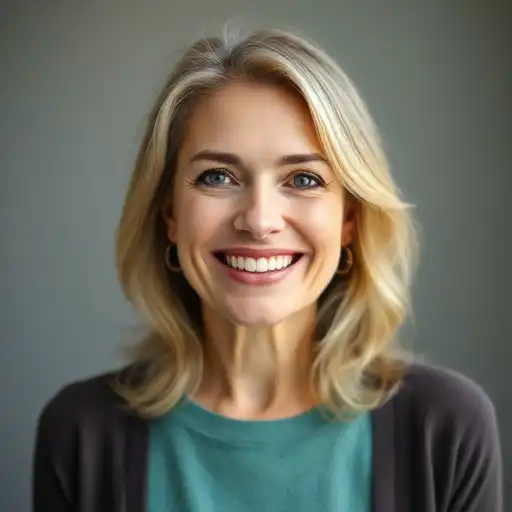 Zufriedene Patientin