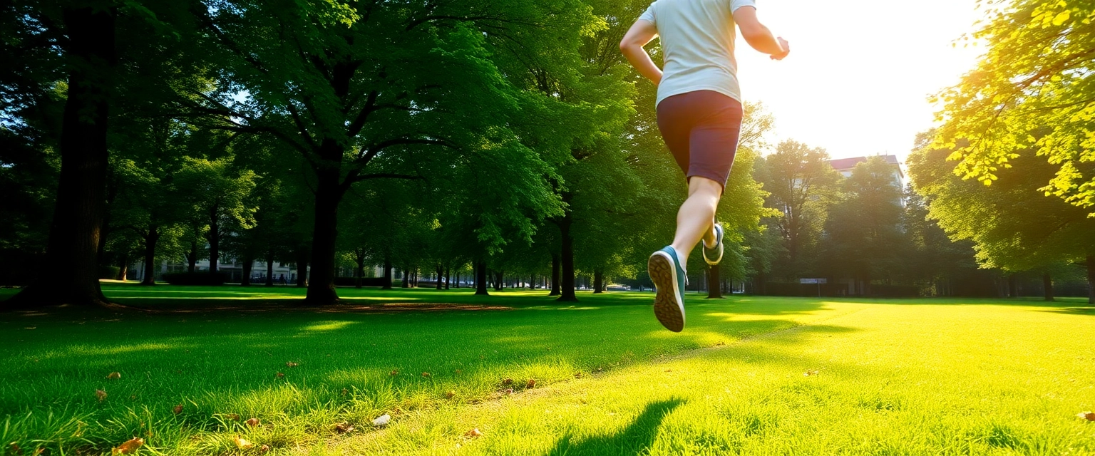 Glückliche Person mit gesunden Beinen in Zürich