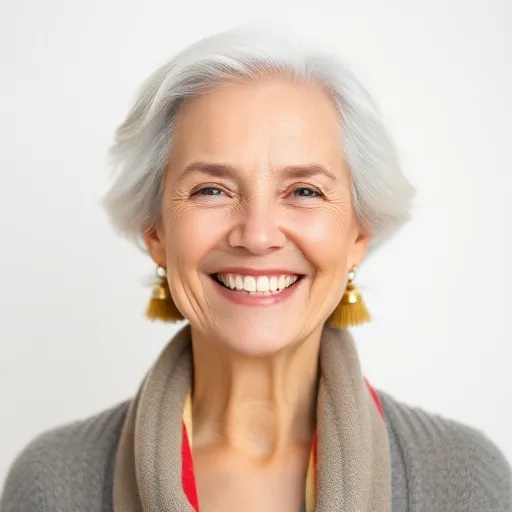 Zufriedene Patientin