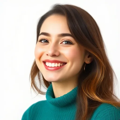 Zufriedene Patientin