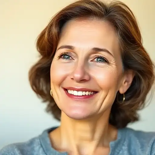 Zufriedene Patientin