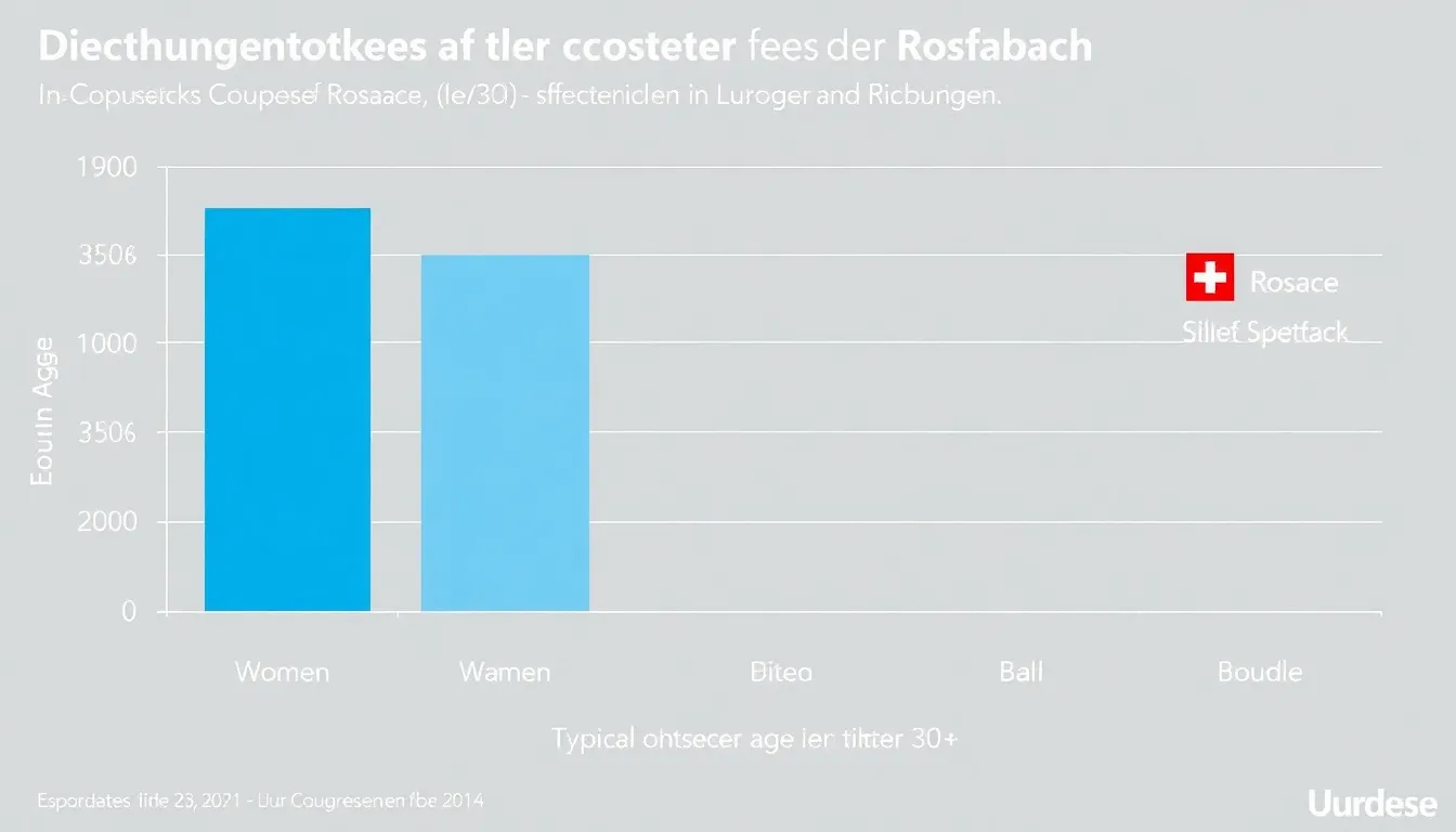 Statistik zur Verbreitung von Couperose in Europa