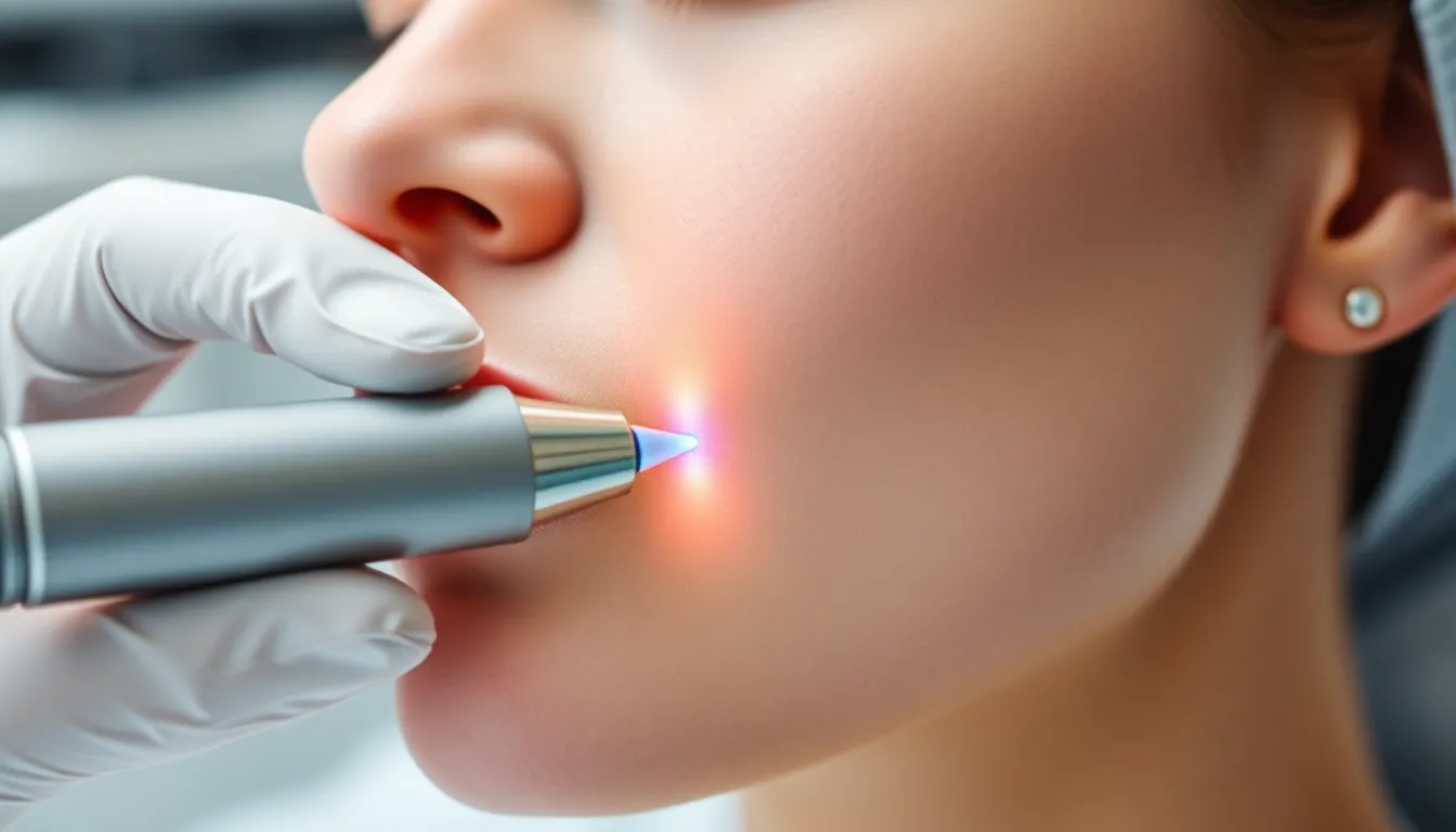 Moderne Lasertherapie bei Couperose