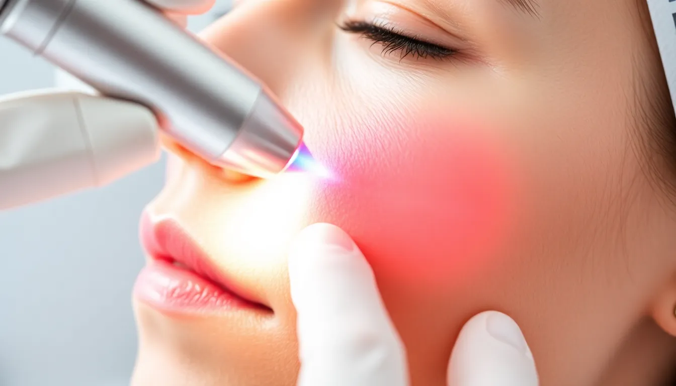 Moderne Lasertechnologie zur Behandlung von Couperose