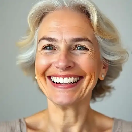 Patientin erleichtert nach Verödung