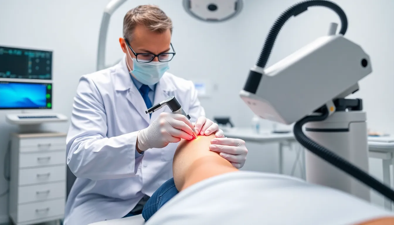 Minimalinvasive Krampfadernbehandlung