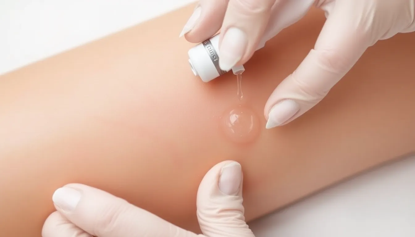 Ästhetische Besenreiserbehandlung