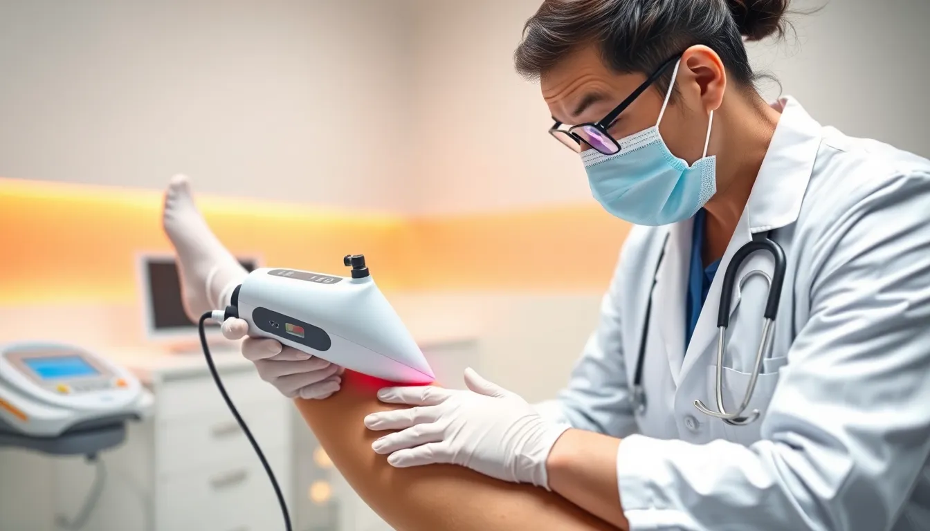 Lasertherapie bei Krampfadern