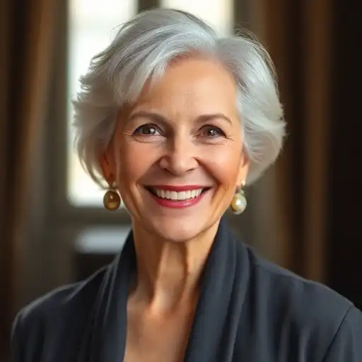 Zufriedene Patientin