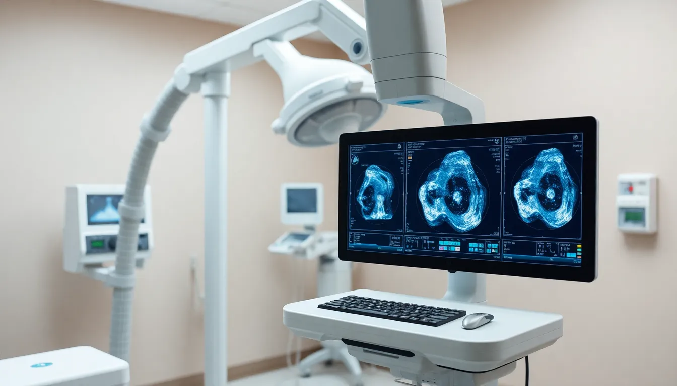 Ultraschalldiagnostik in einer modernen Klinik