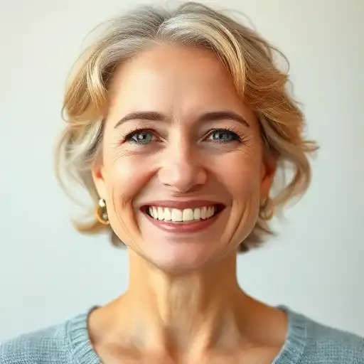 Zufriedene Patientin