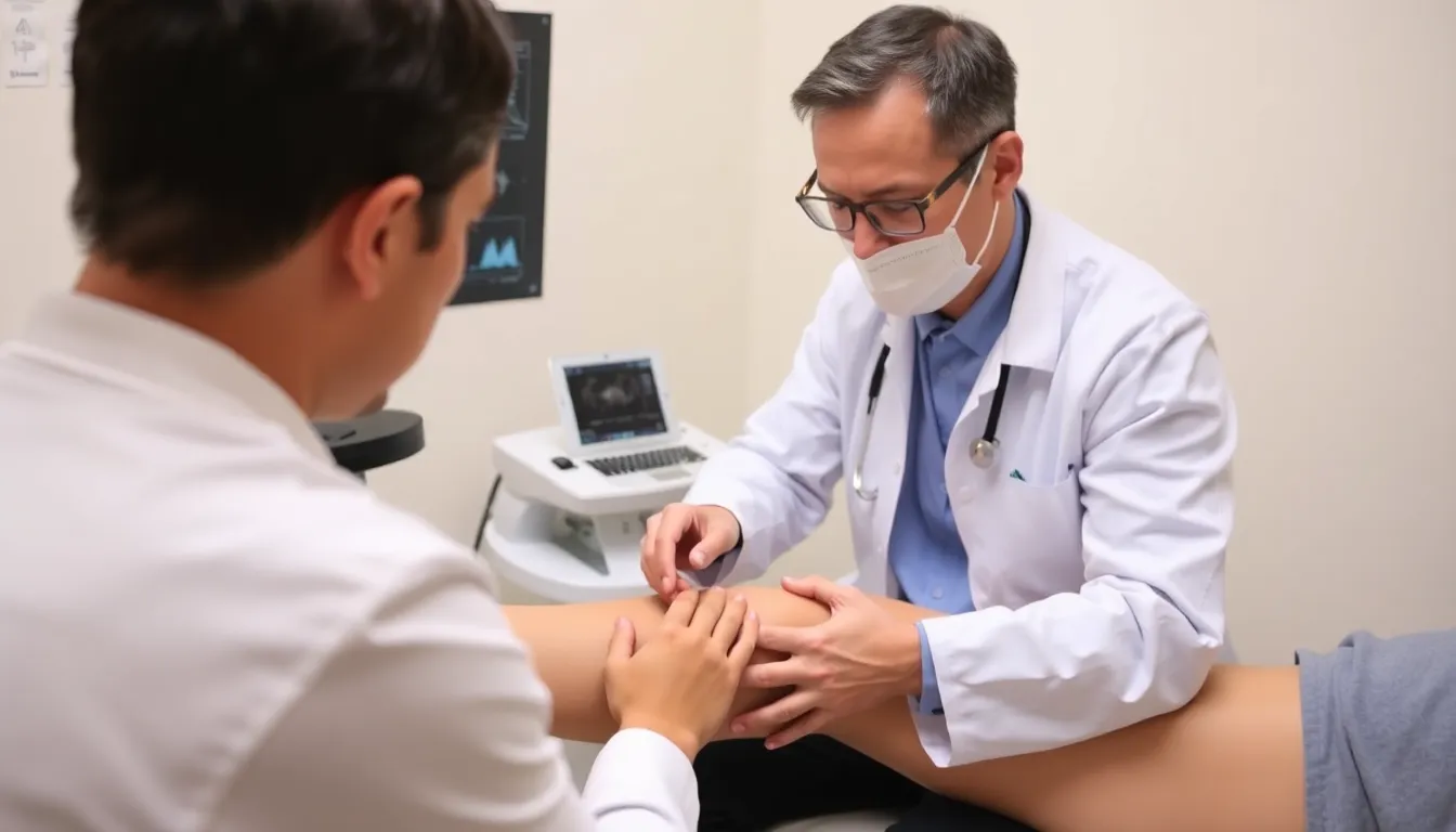 Ultraschalldiagnostik der Venen