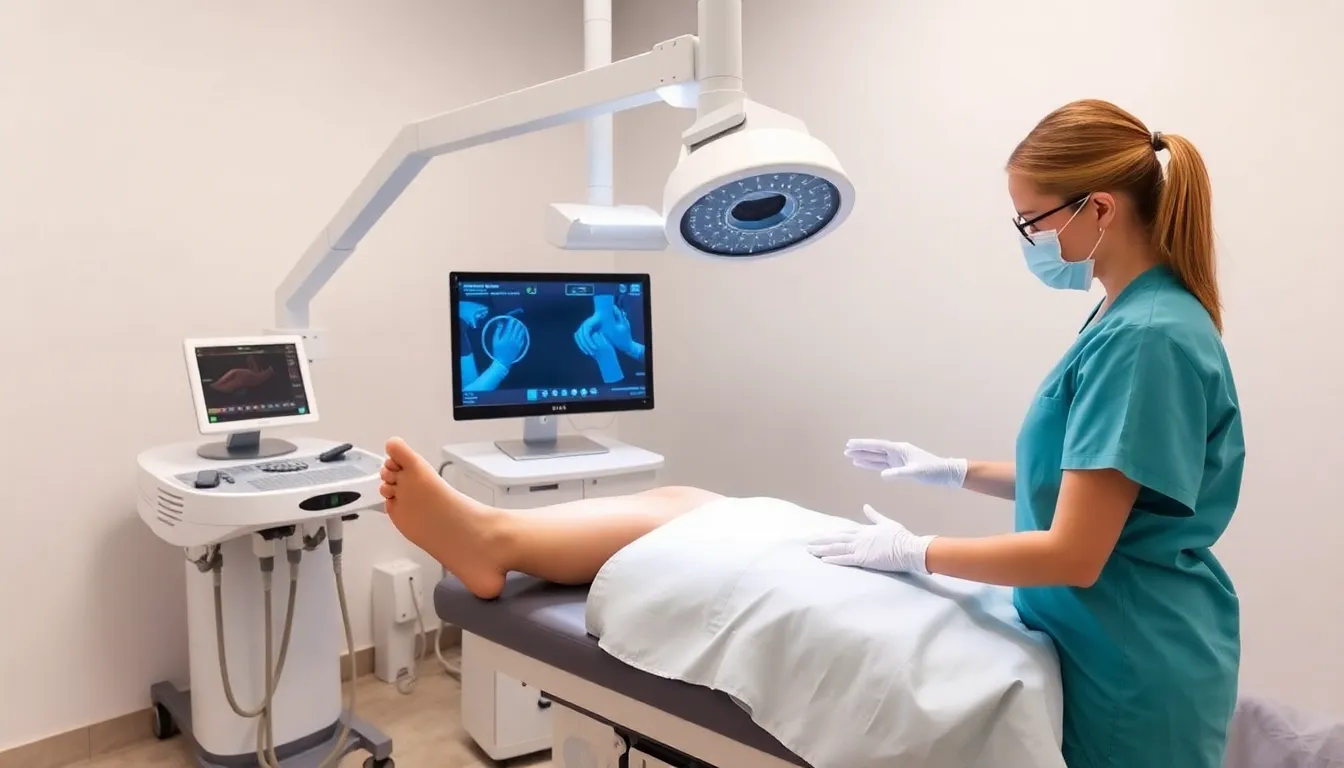 Minimalinvasive Lasertherapie für Krampfadern