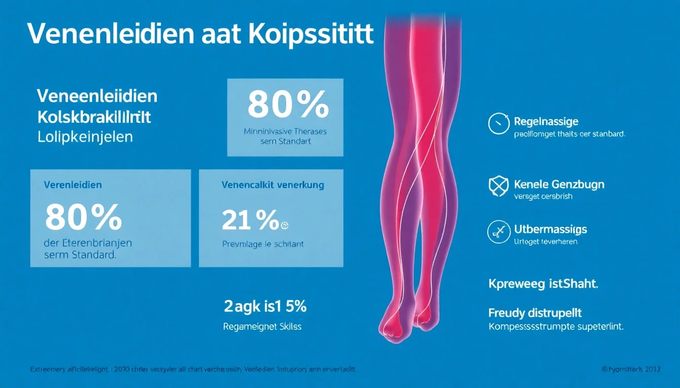 Infografik zur Venengesundheit