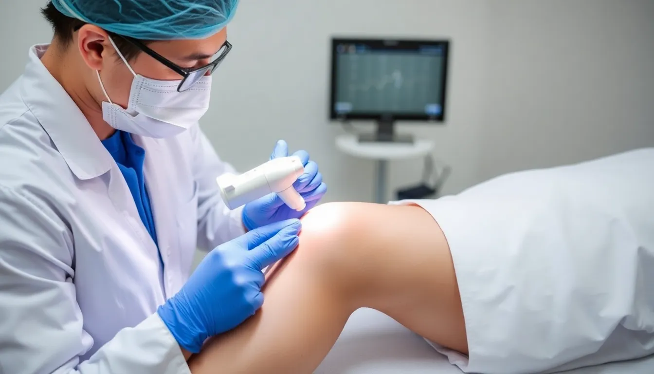 Minimalinvasive Lasertherapie zur Venenbehandlung