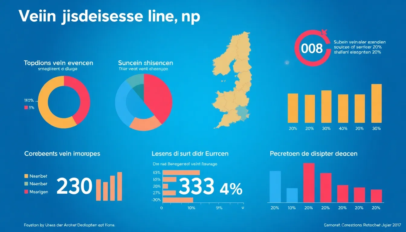 Infografik zur Häufigkeit von Venenerkrankungen