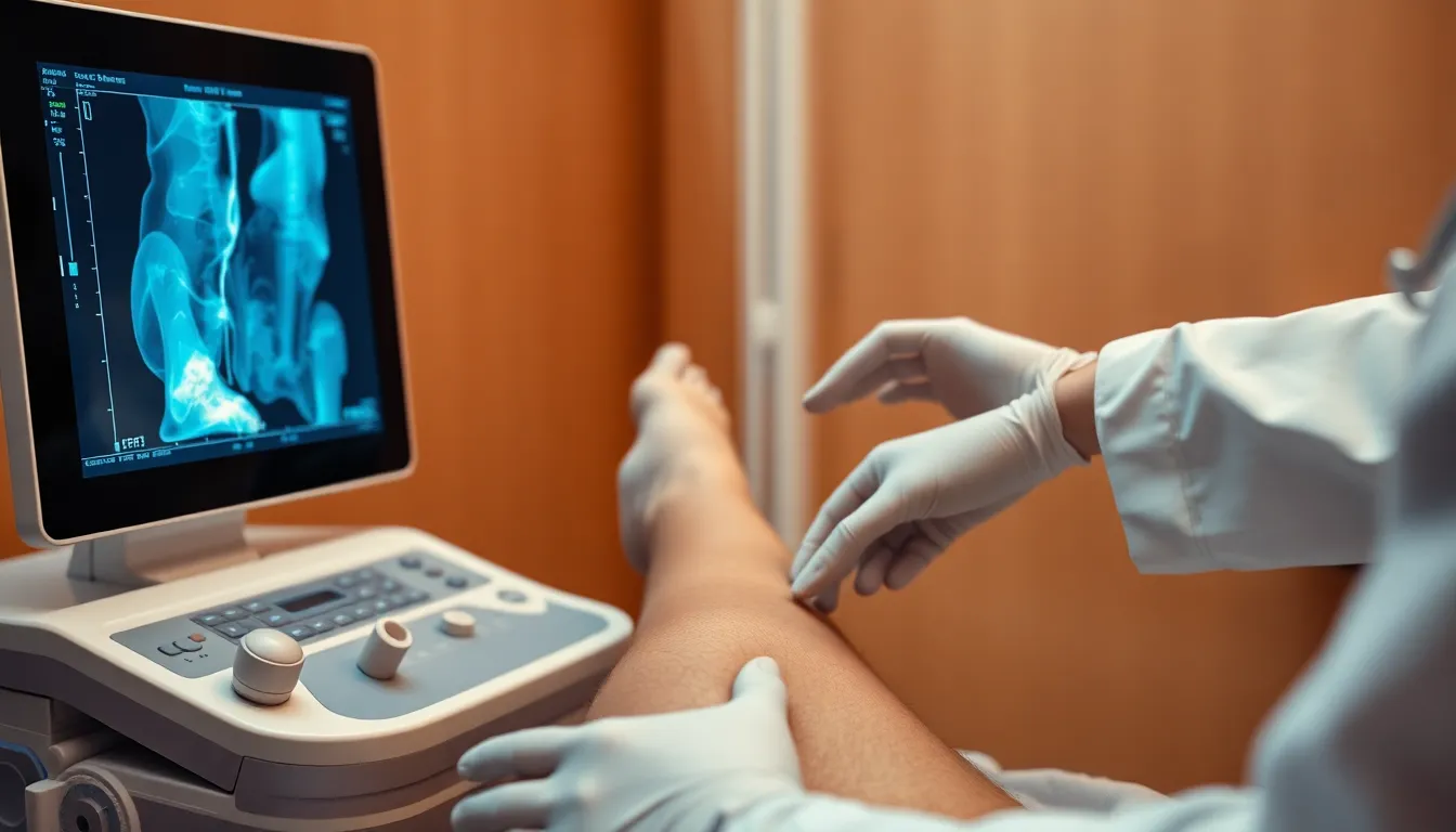 Ultraschalluntersuchung der Venen