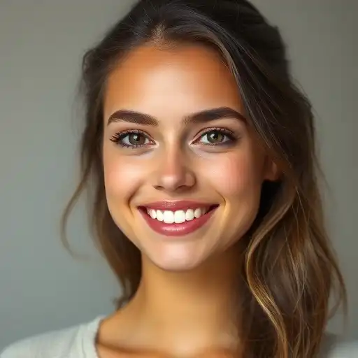 Junge Patientin nach Besenreiser-Behandlung