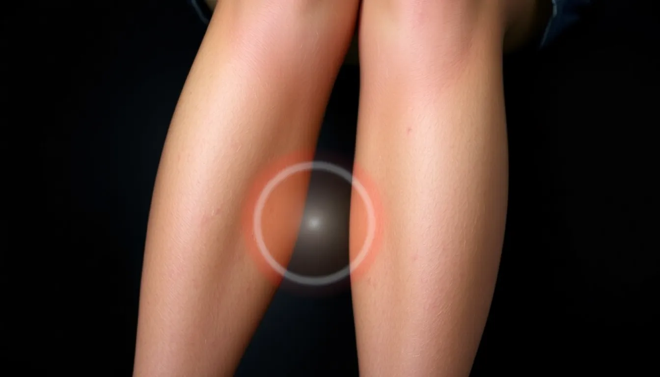 Beine mit Krampfadern und Schwellungen