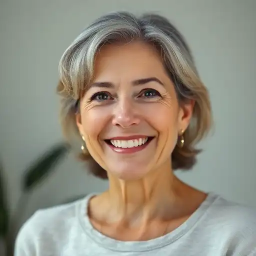 Portrait einer zufriedenen Patientin