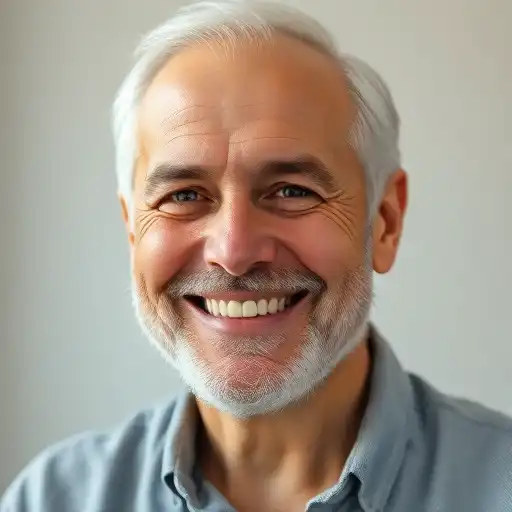 Portrait eines zufriedenen Patienten