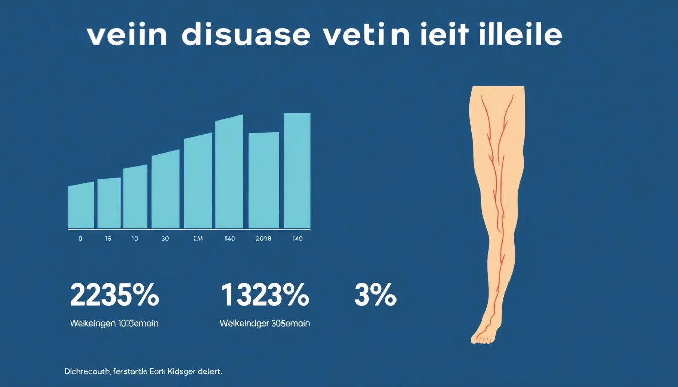 Statistiken zur Häufigkeit von Venenerkrankungen