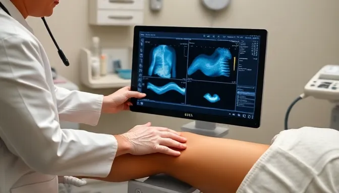 Ultraschalldiagnostik im Venenzentrum Zug