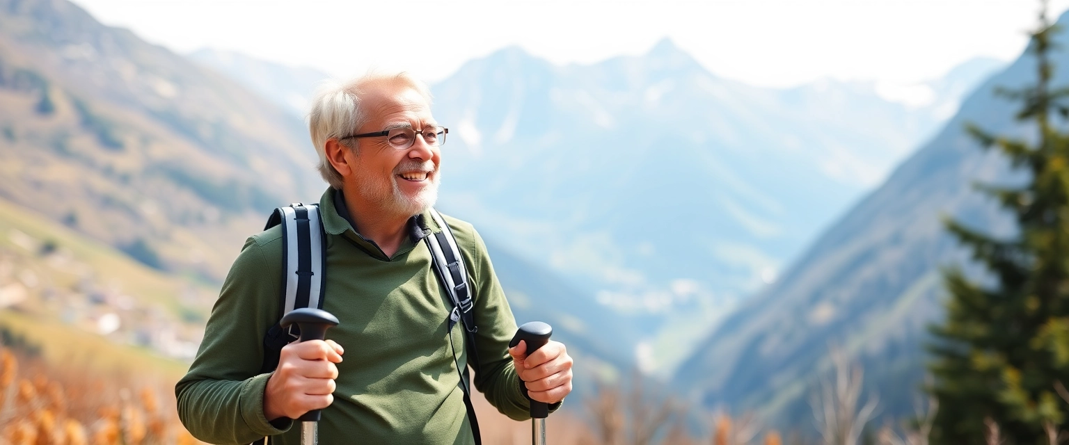 Schmerzfrei wandern in den Bergen dank Senkfuss Einlagen